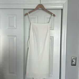 Revelry Steph crepe mini dress